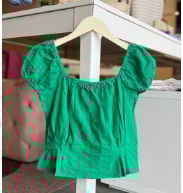 RADIATE CAP SLEEVED TOP