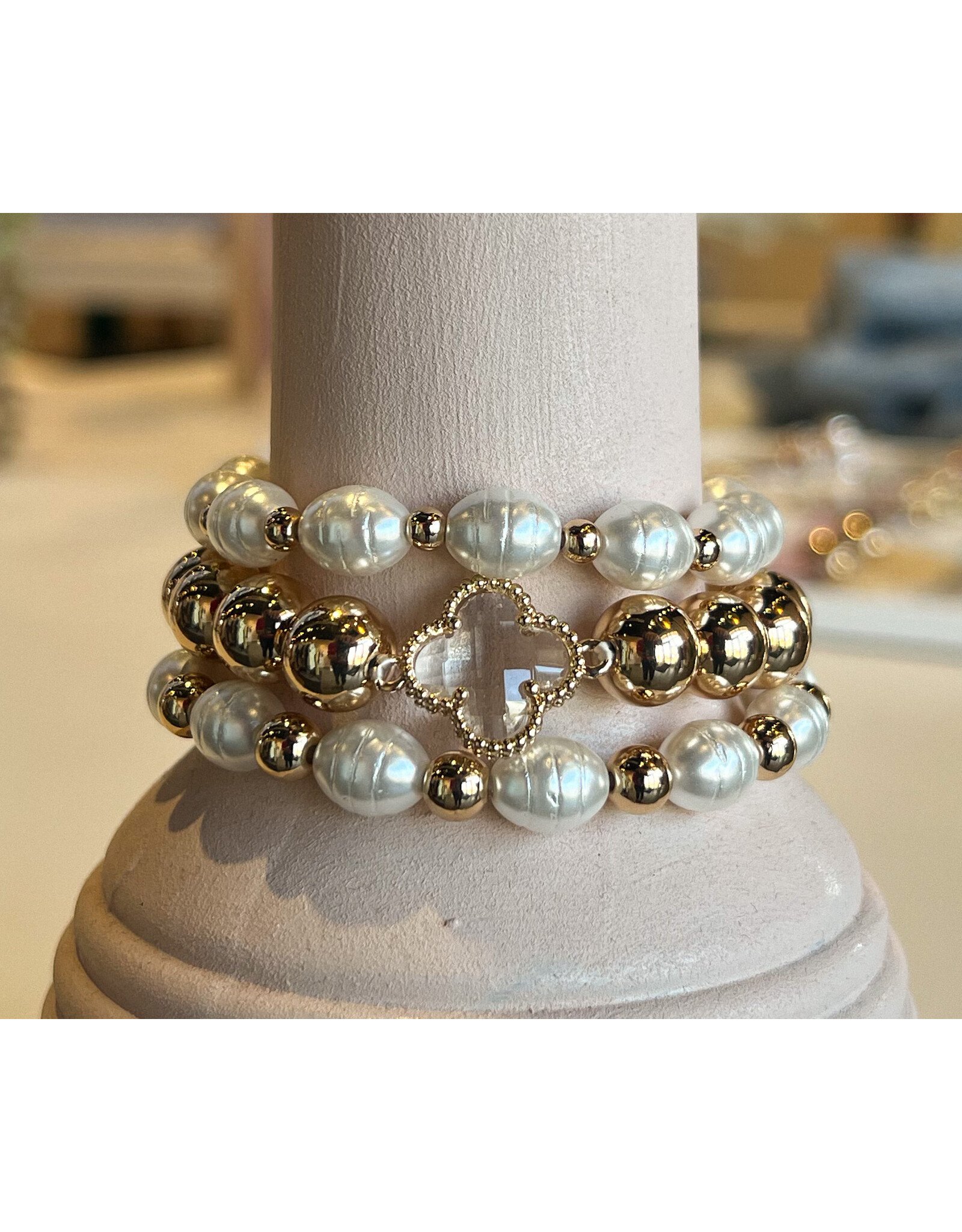 CAIN MULTI PEARL BRACELET