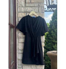 EAN MINI WRAP DRESS
