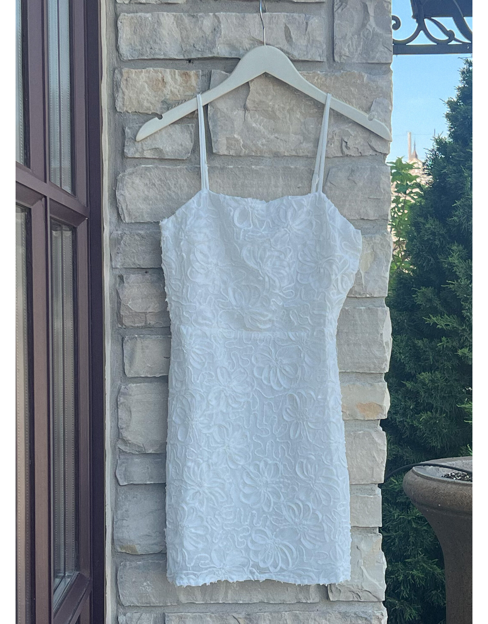 OSGYTH LACE MINI DRESS