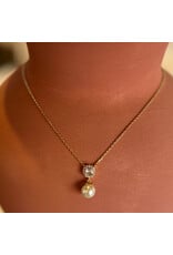 ELUNED PEARL DROP NECKLACE