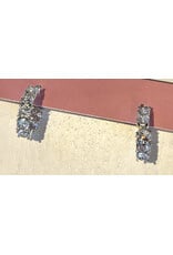 BRAMBLE CRYSTAL CUBIC HOOP