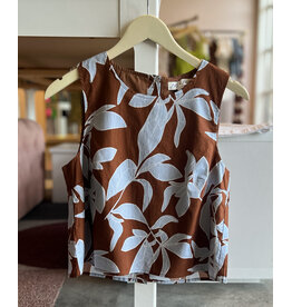 JABILO SLEEVELESS PRINTED TOP