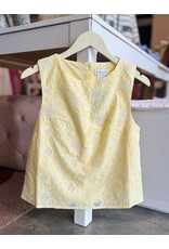 ALEKA EMBROIDERED SHELL TOP