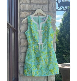 ULFAH BOW DETAIL FLORAL DRESS