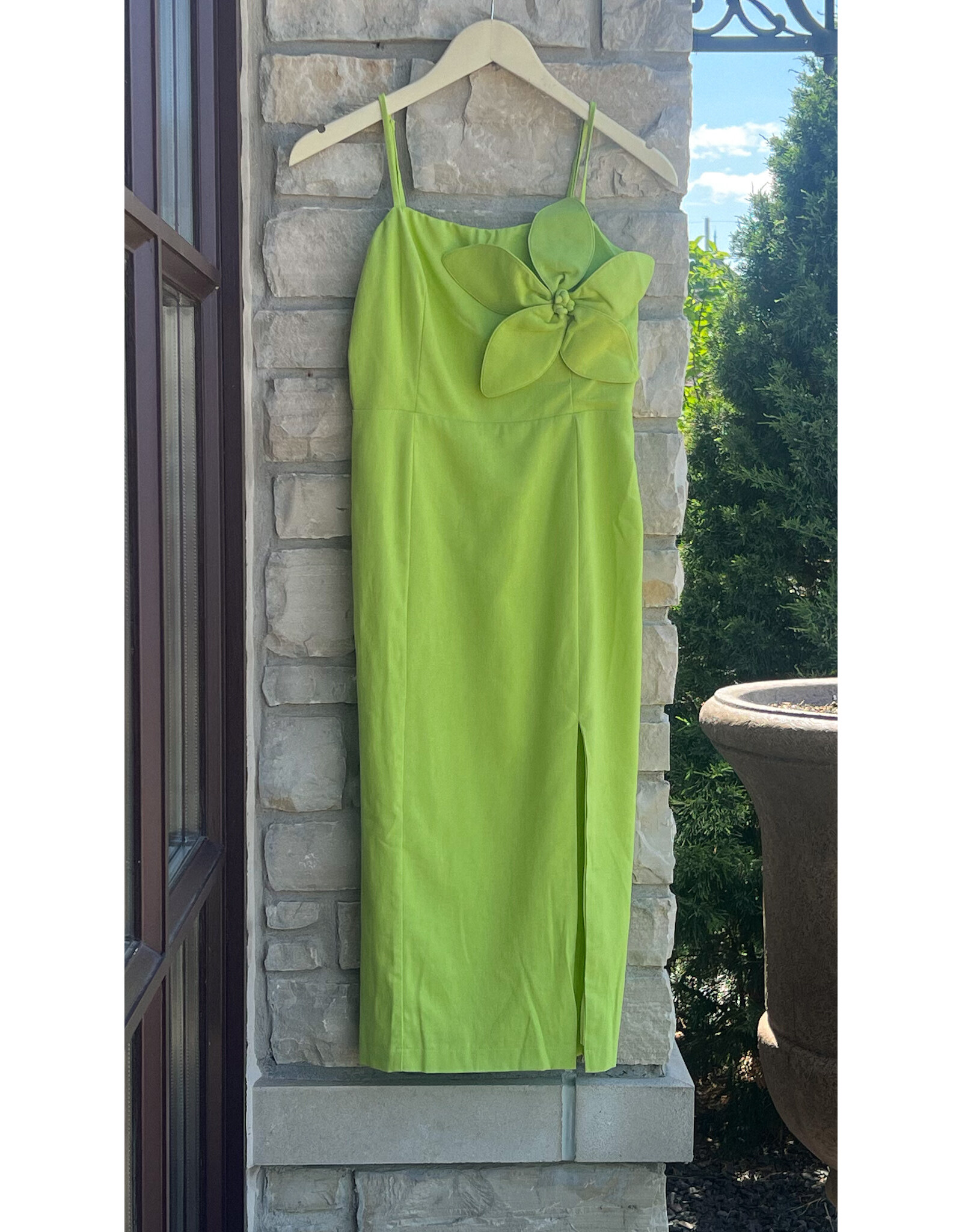 PALENCIA FLORAL DETAIL DRESS