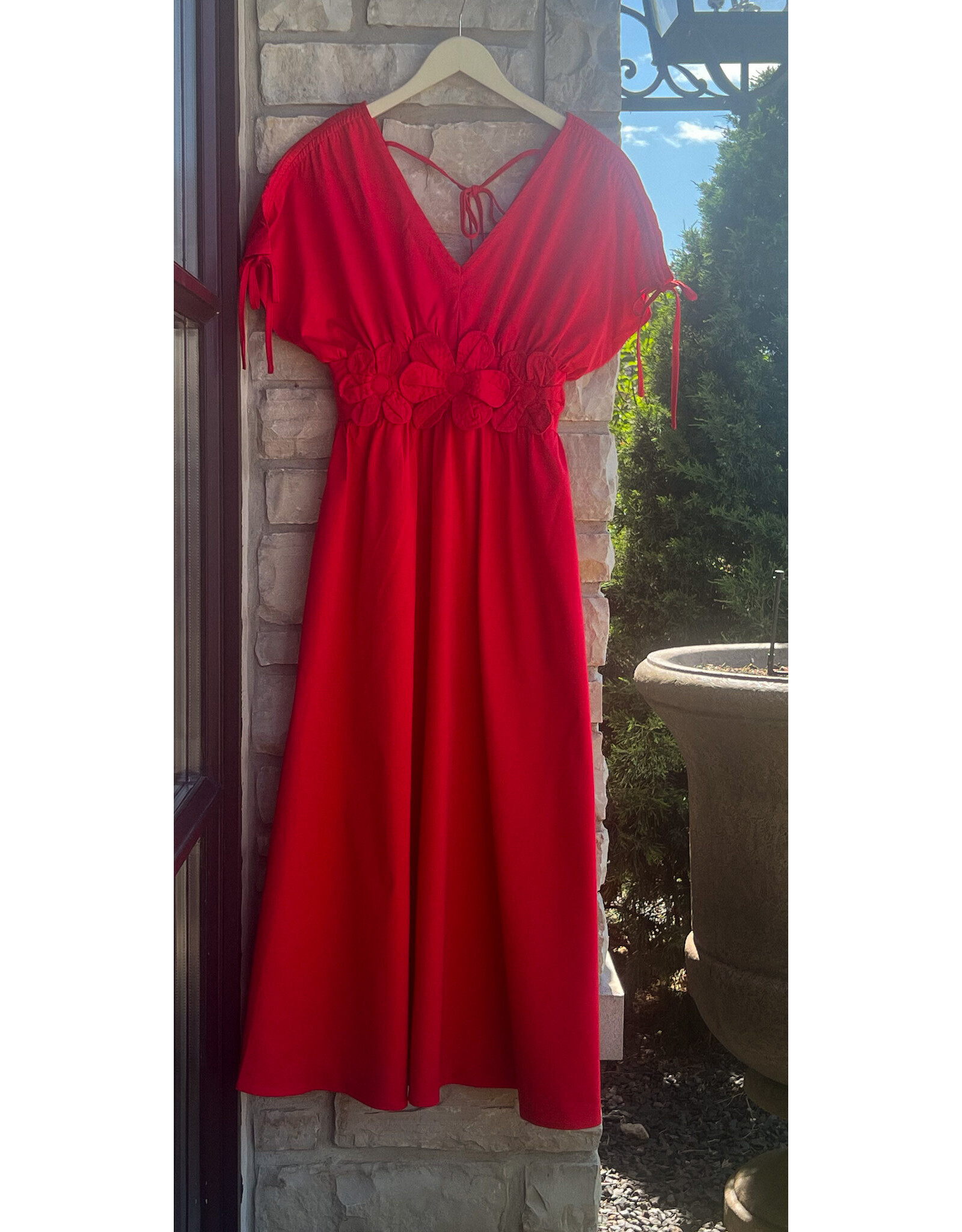 DEITER FLORAL APPLIQUE MAXI