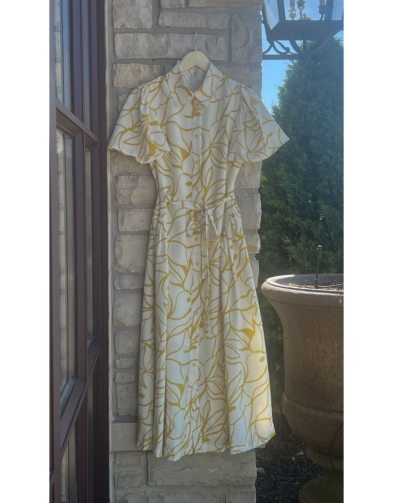 ZOE AND CLAIRE DEIOCES SHIRT DRESS