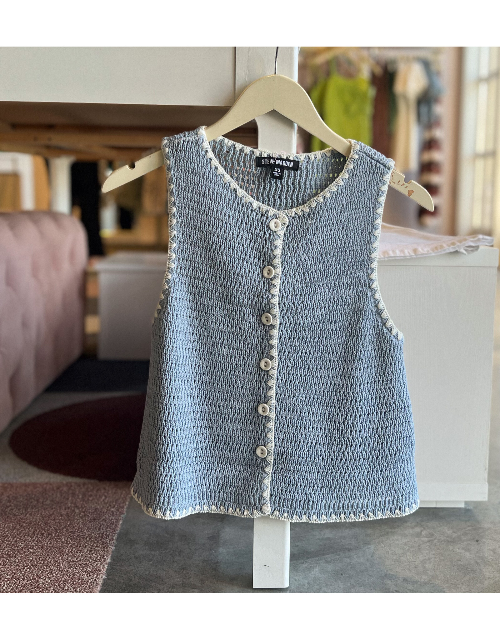 ANNYA SWEATER VEST TOP