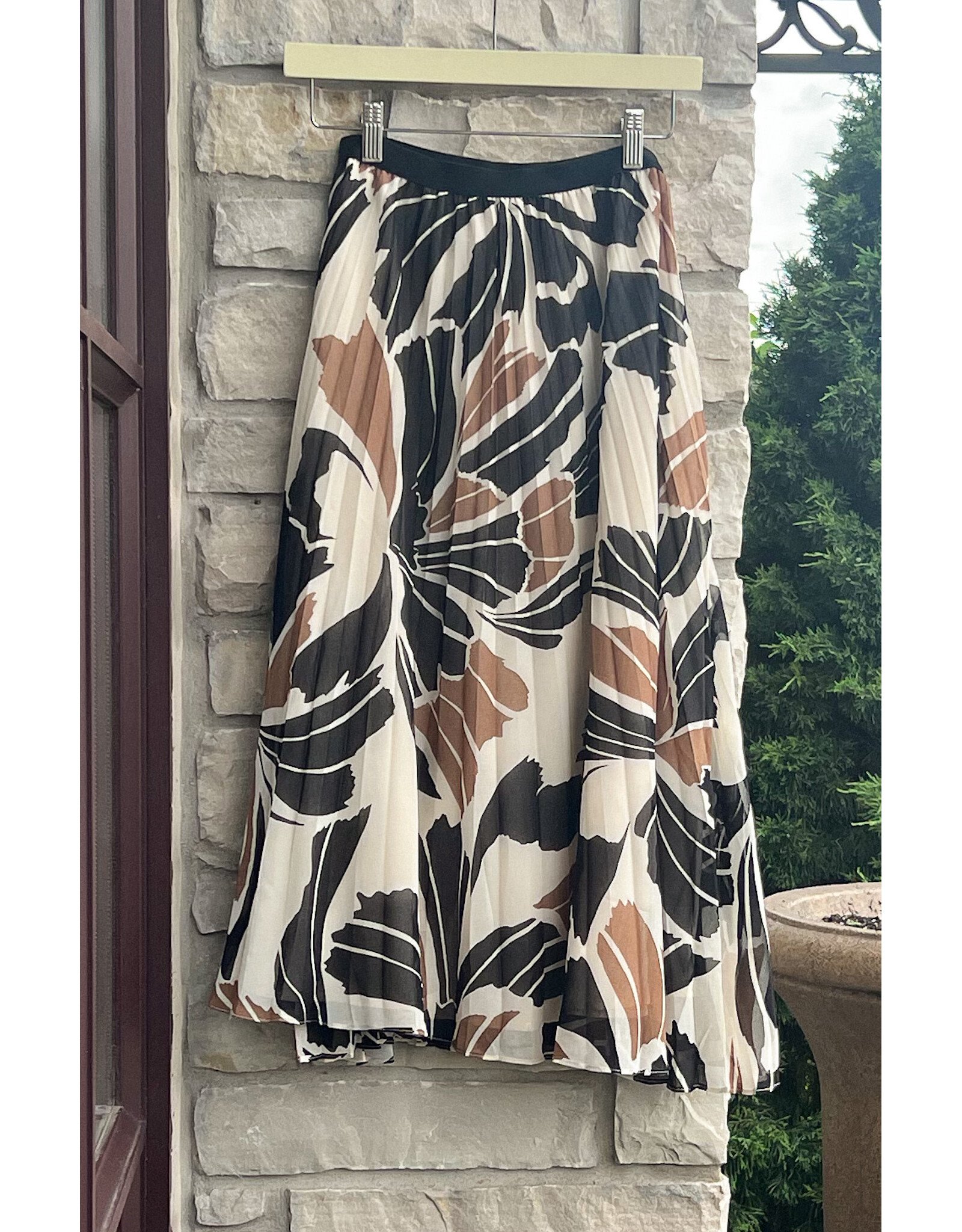 SANCTUARY NOSTALGIA PLEATED MIDI SKIRT