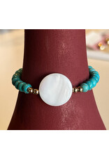 JORJA MOP DISC BRACELET