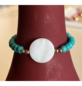 JORJA MOP DISC BRACELET