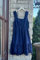 DELLA EYELET DRESS