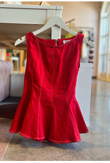 JADZIA PLEATED DETAIL TOP