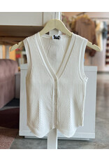 NETTO RIBBED SWEATER VEST