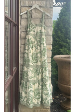 GHAUTH BANDED TIERED MAXI