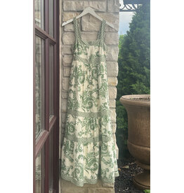 GHAUTH BANDED TIERED MAXI