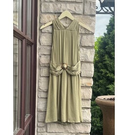 BANKSY SLEEVELESS MINI DRESS
