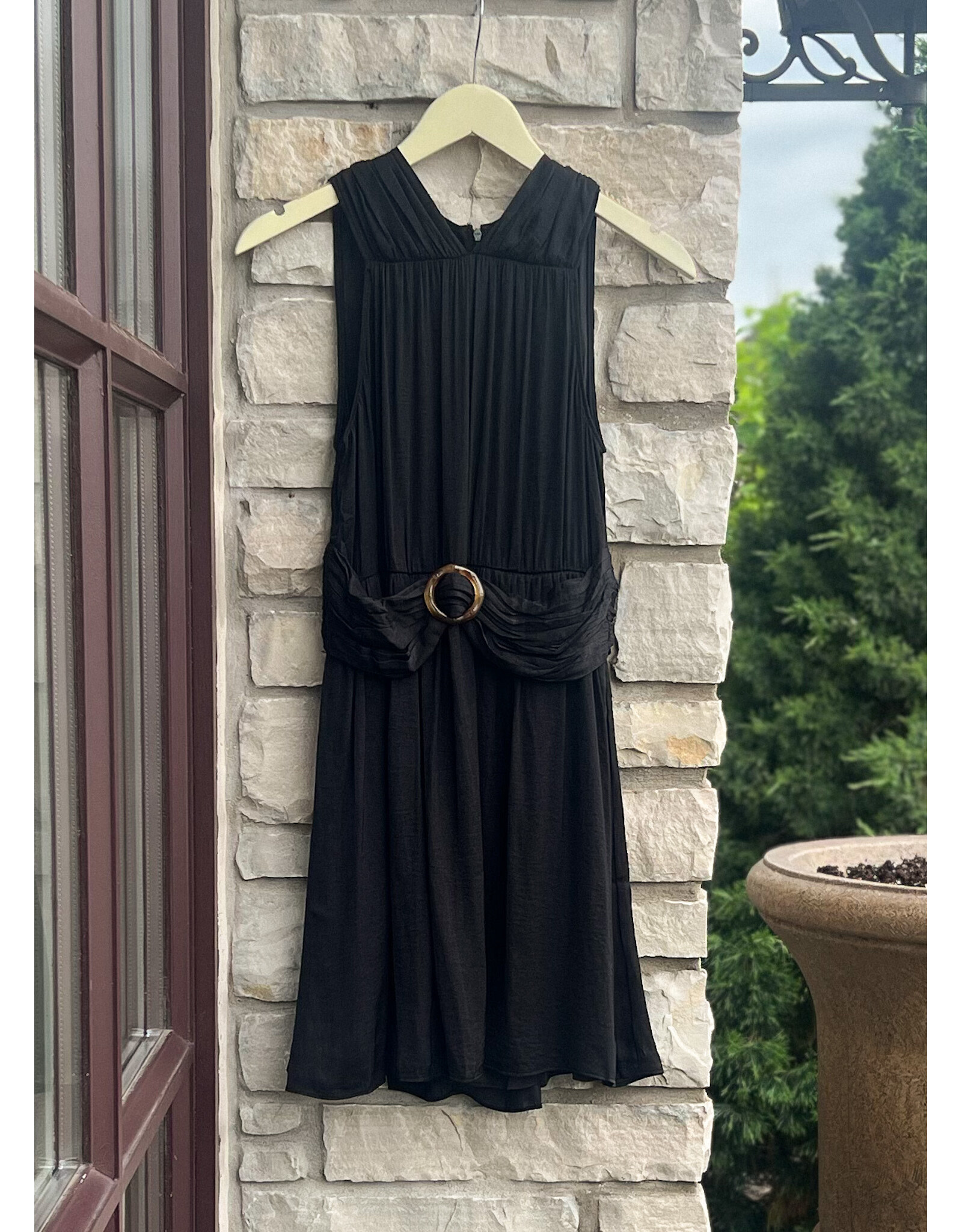 BANKSY SLEEVELESS MINI DRESS