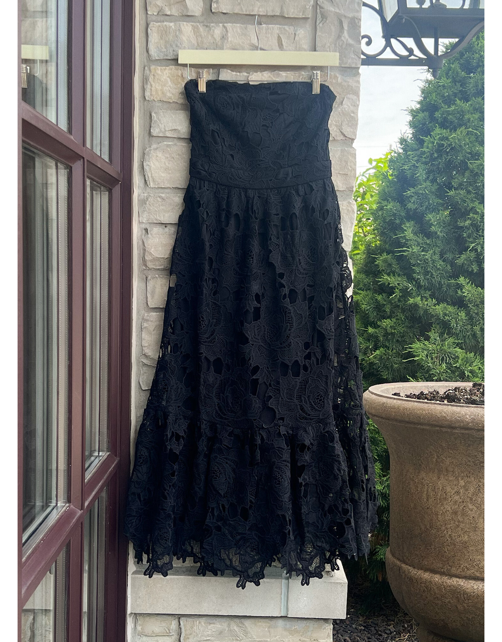 DAMODAR LACE MIDI DRESS