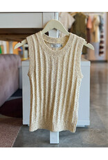 MONTANA OPEN KNIT SWEATER VEST
