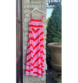 IKUYO CHEVRON DRESS