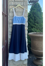 GAMZE TWO TONE DRESS