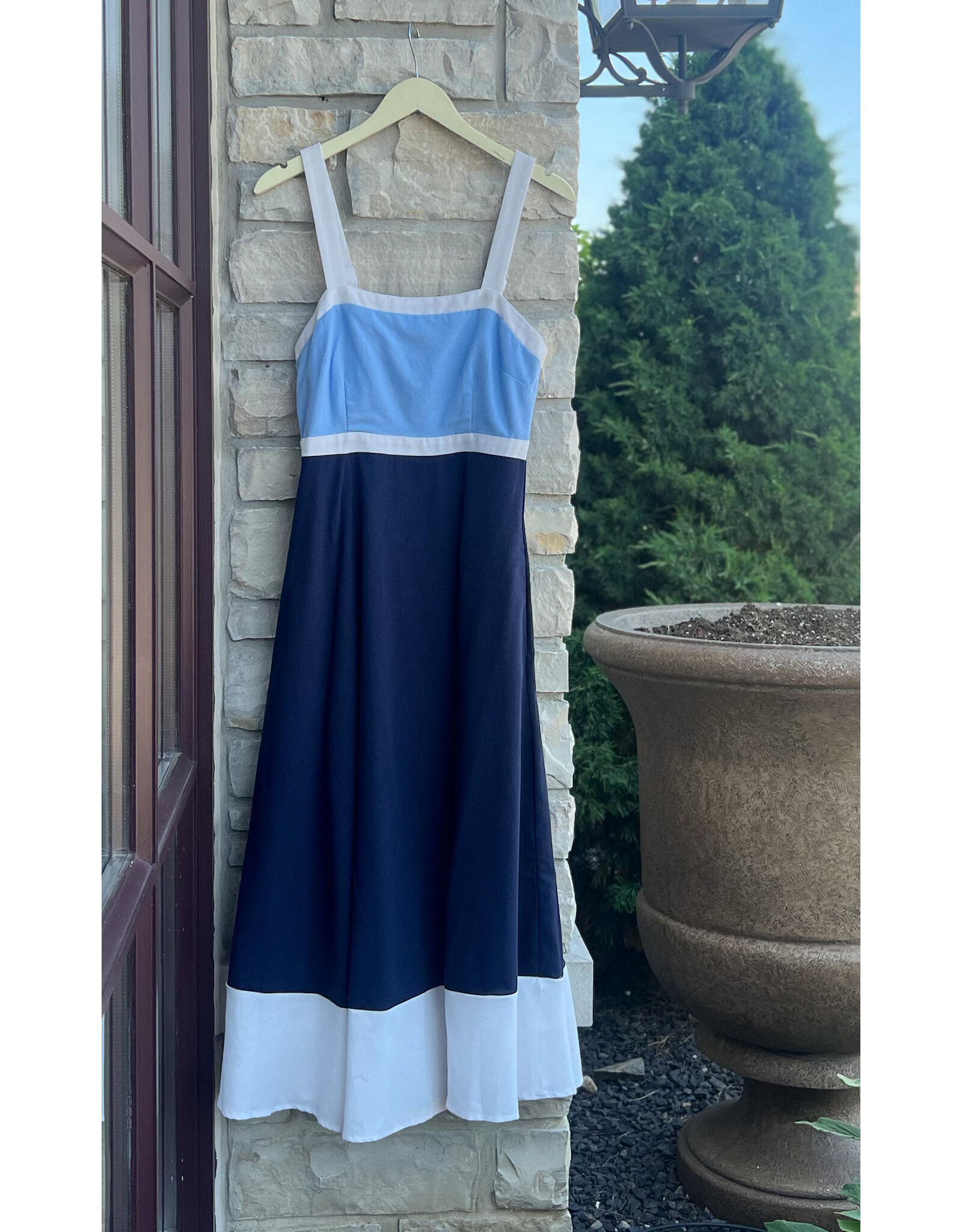 GAMZE TWO TONE DRESS