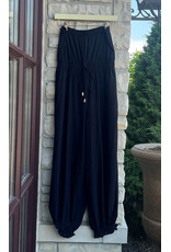 HIBA STRAPLESS BALLOON LEG JUMPSUIT