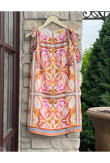 AGRIPPA PATTERNED PRINT DRESS