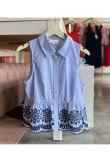 GAPHNA PEPLUM TOP