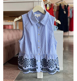 GAPHNA PEPLUM TOP