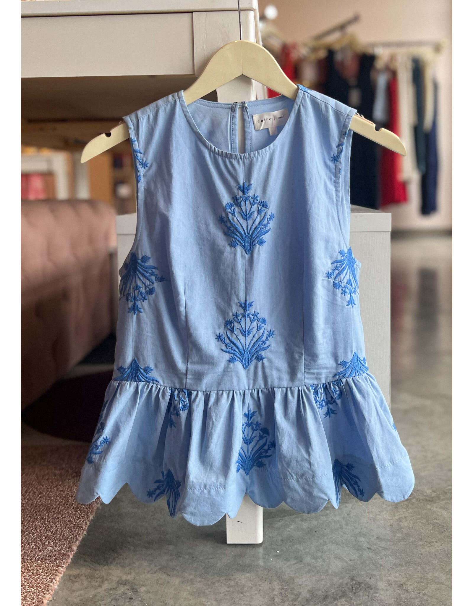 IMELDA PEPLUM TOP