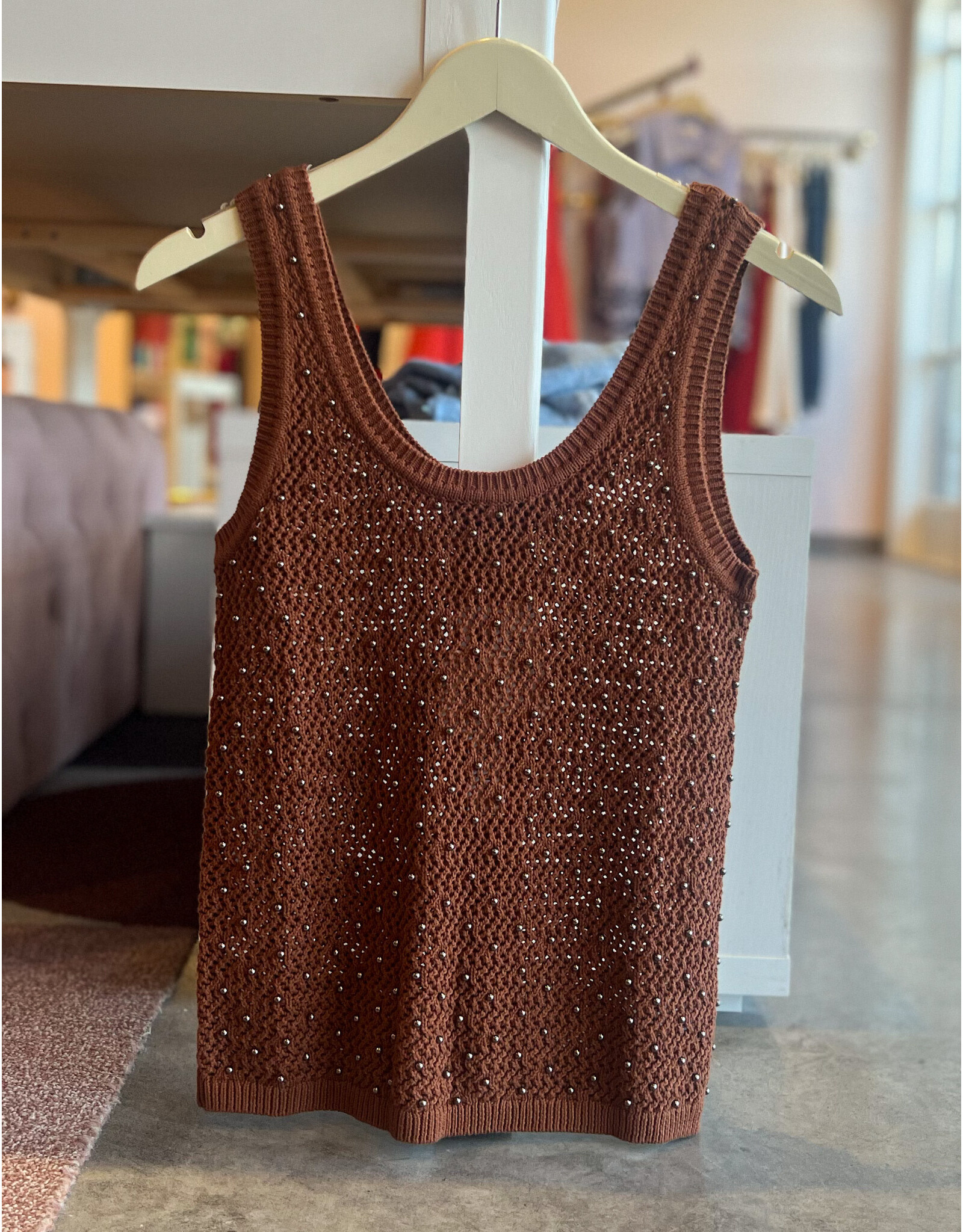 SANCTUARY DUNE STUDDED TANK