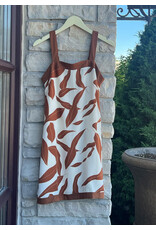 MAALI SLEEVELESS PRINTED DRESS