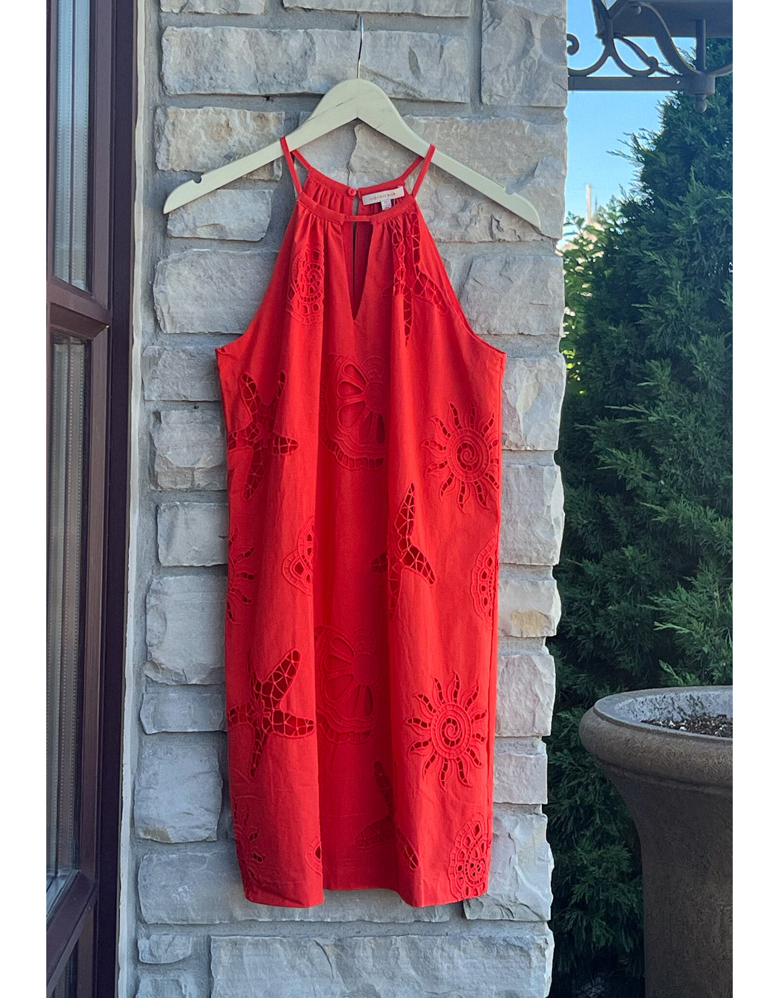 LUCIOS KEYHOLE DETAIL DRESS