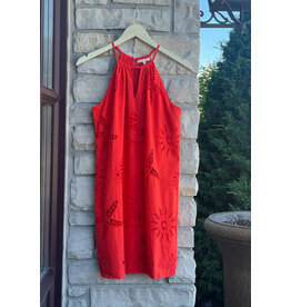LUCIOS KEYHOLE DETAIL DRESS