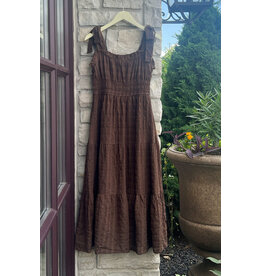 LANDRI MIDI TIERED DRESS