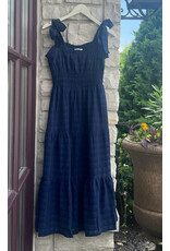 LANDRI MIDI TIERED DRESS