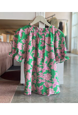 TENEIL FRILLED NECK TOP