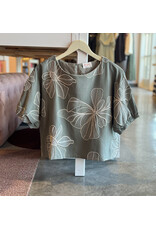 GAIA FLORAL EMBROIDERED TOP