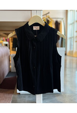 ADJATAY SLEEVELESS COLLARED SHIRT