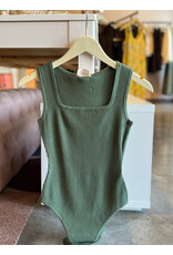 BENVOLIO SQUARE NECK RIBBED BODYSUIT