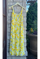 TAIPE BUTTON UP MIDI DRESS
