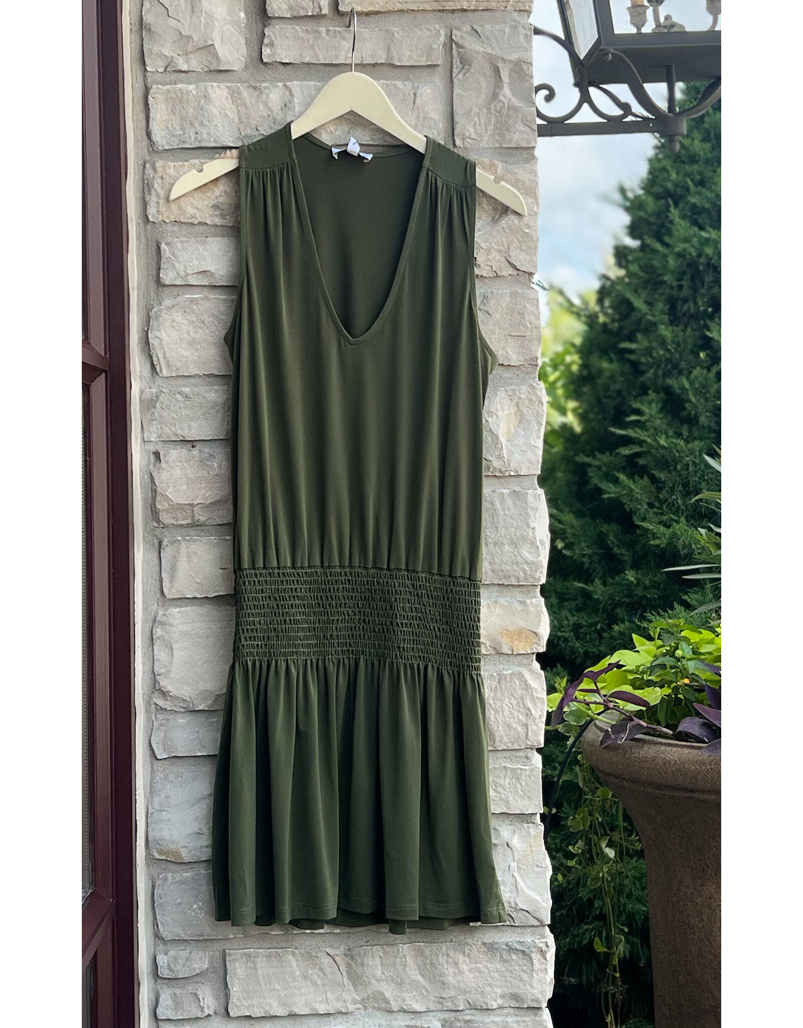 TULSI V NK TANK DRESS