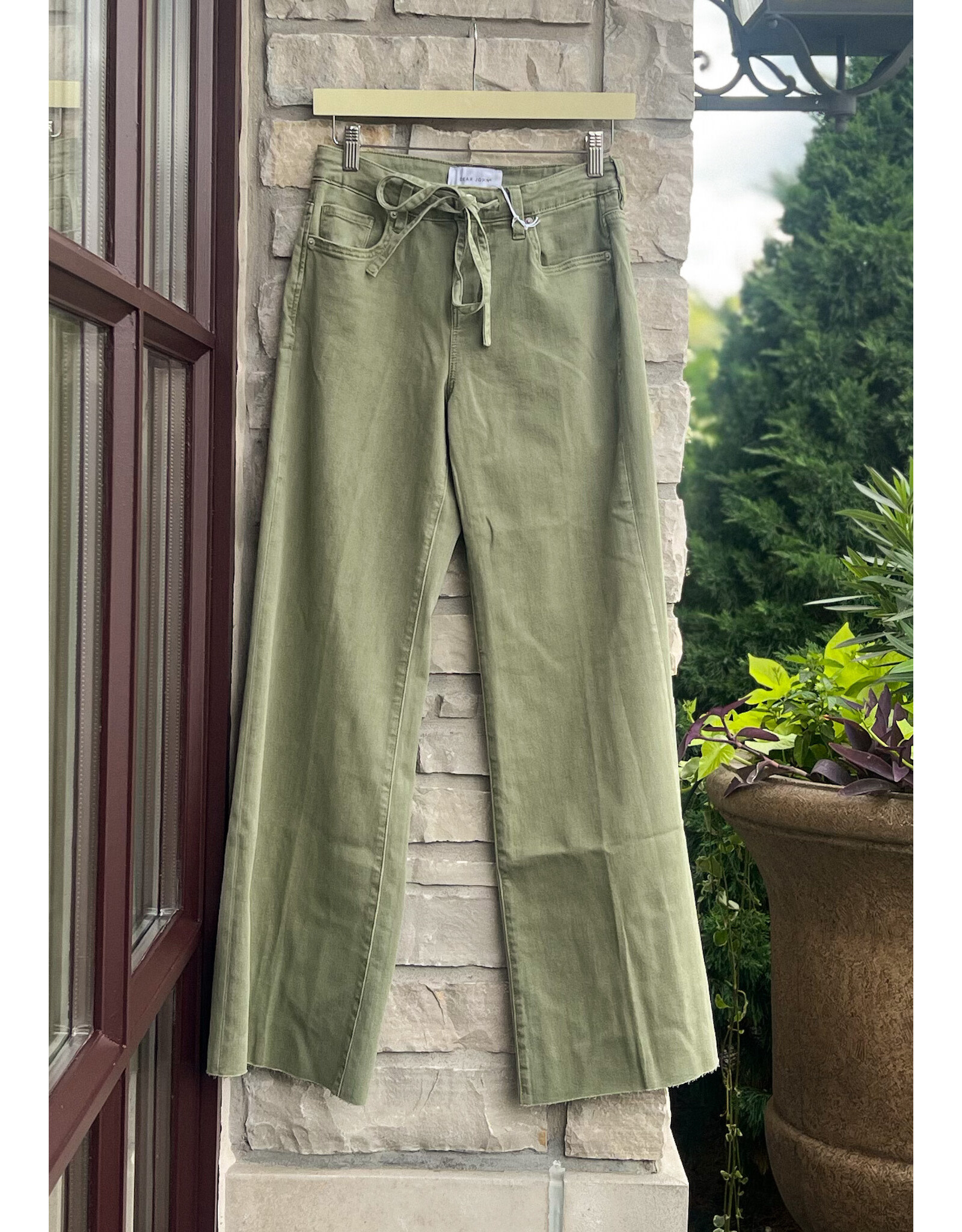 DEAR JOHN MICAH MID RISE WIDE LEG DENIM