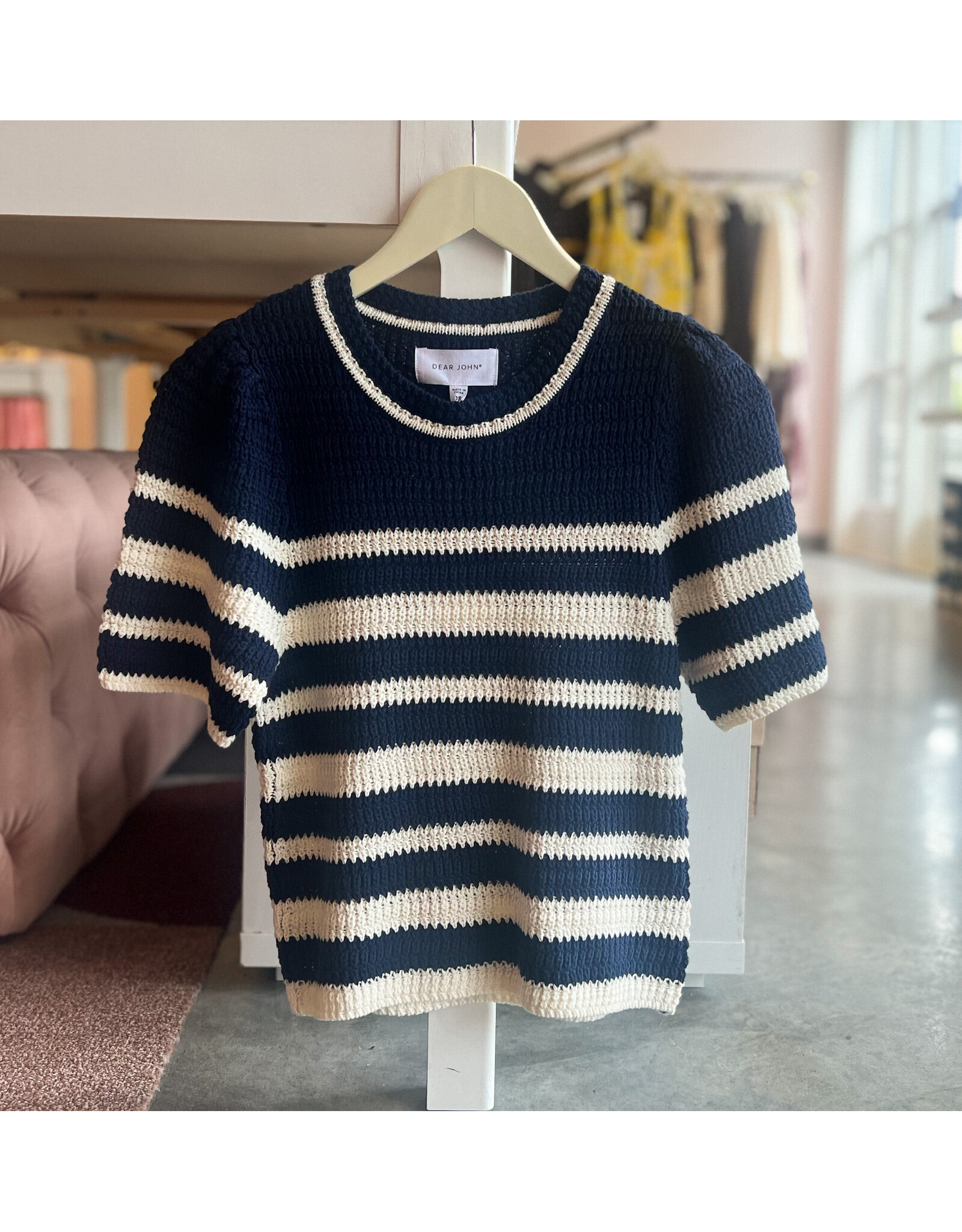 DEAR JOHN SIMONE STRIPE SWEATER