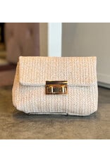 YOSHINO STRAW SQUARE CROSSBODY