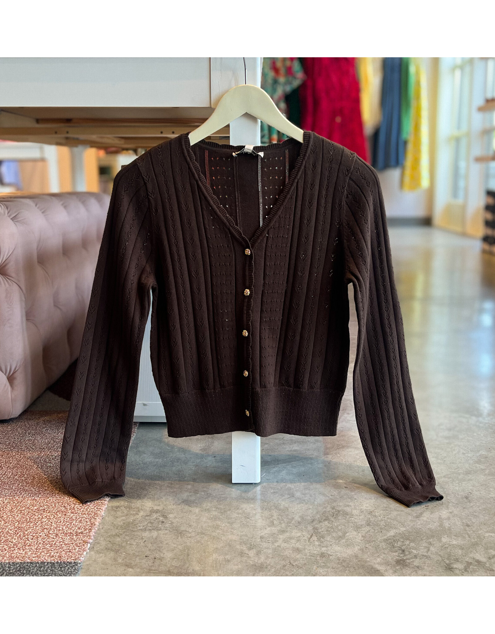 ZOE AND CLAIRE FIROZ SWEATER
