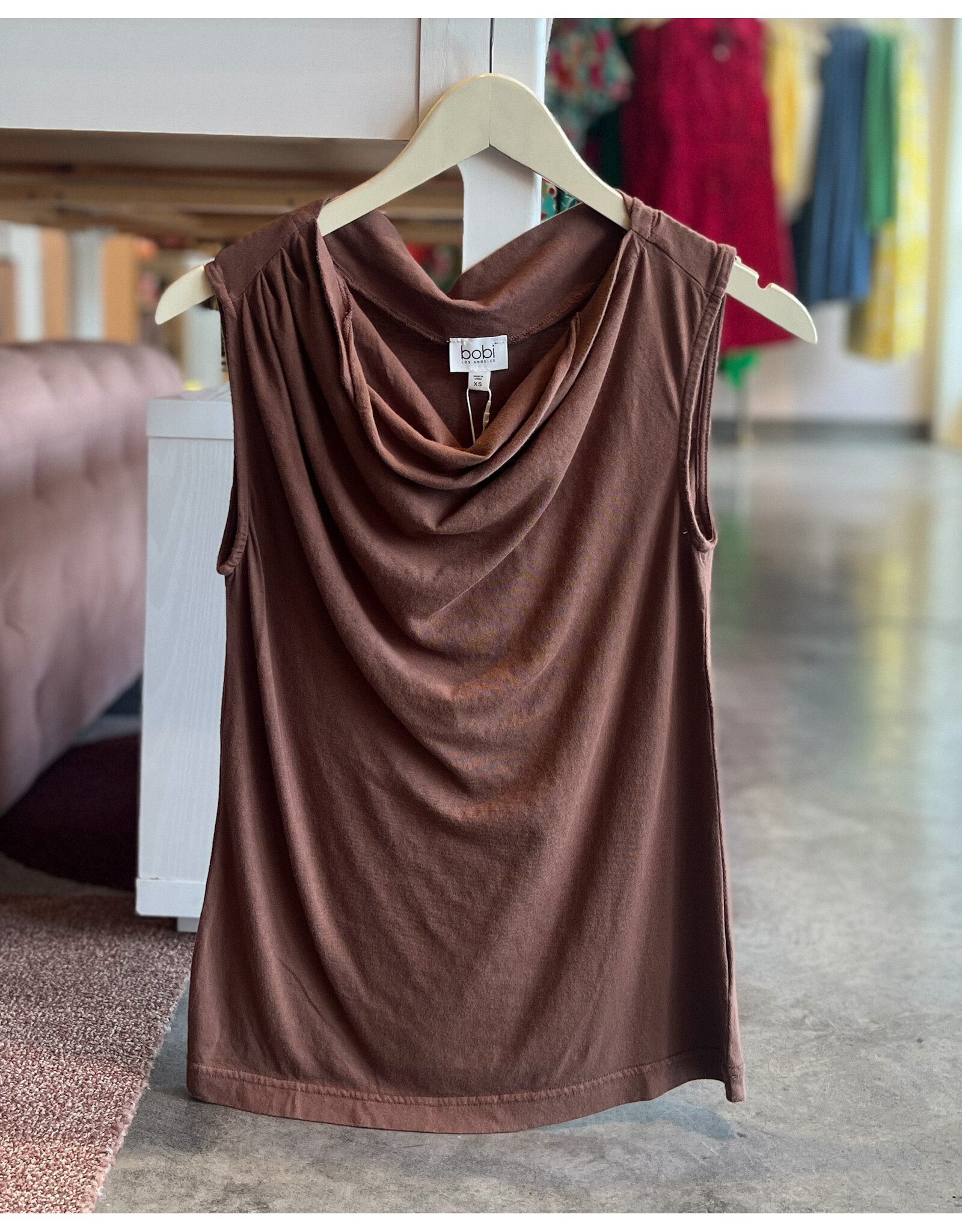 EERO PLEATED MUSCLE TANK
